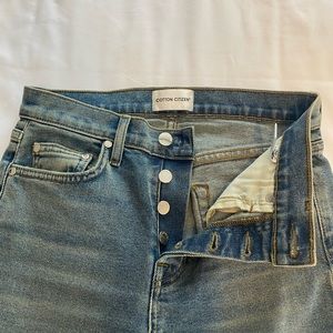 Cotton Citizen High Split Jeans